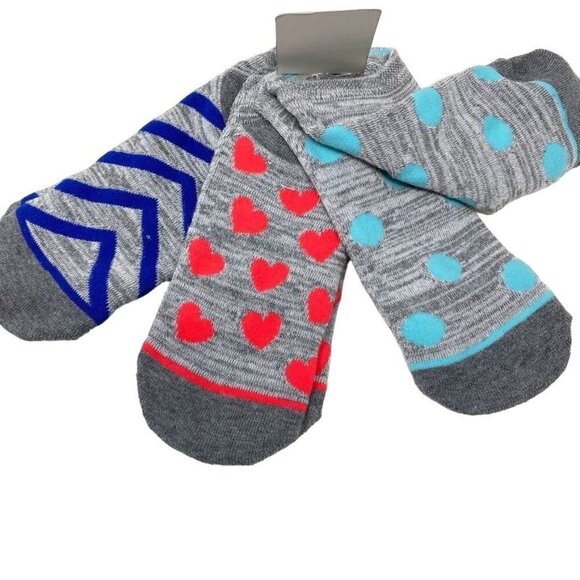 SOFSOLE Multisport Cushion Emoji Socks No Show 3 Pair - Picture 3 of 4